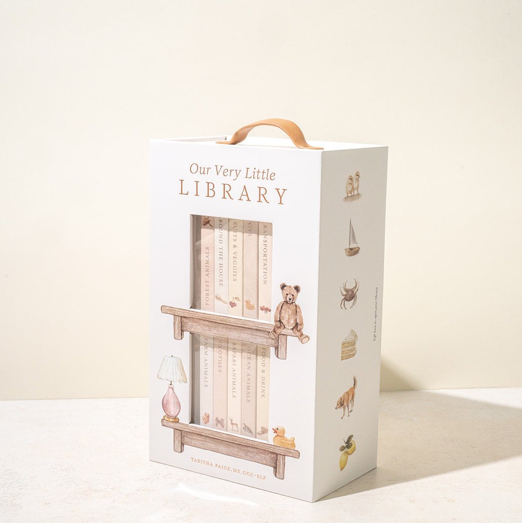 Our Very Little Library Board Book Set by Tabitha Paige