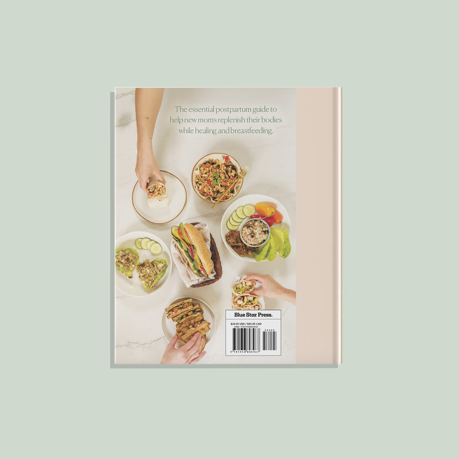 The Postpartum Nutrition Cookbook available at Paige Tate & Co.