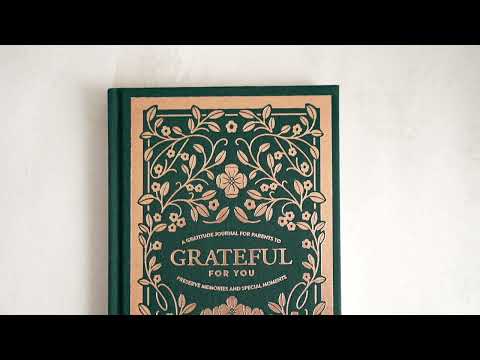 Grateful for You: A Gratitude Journal for Parents – Paige Tate and Co.